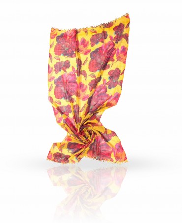 Палантин Женский W-BIGFLOWER/YELL